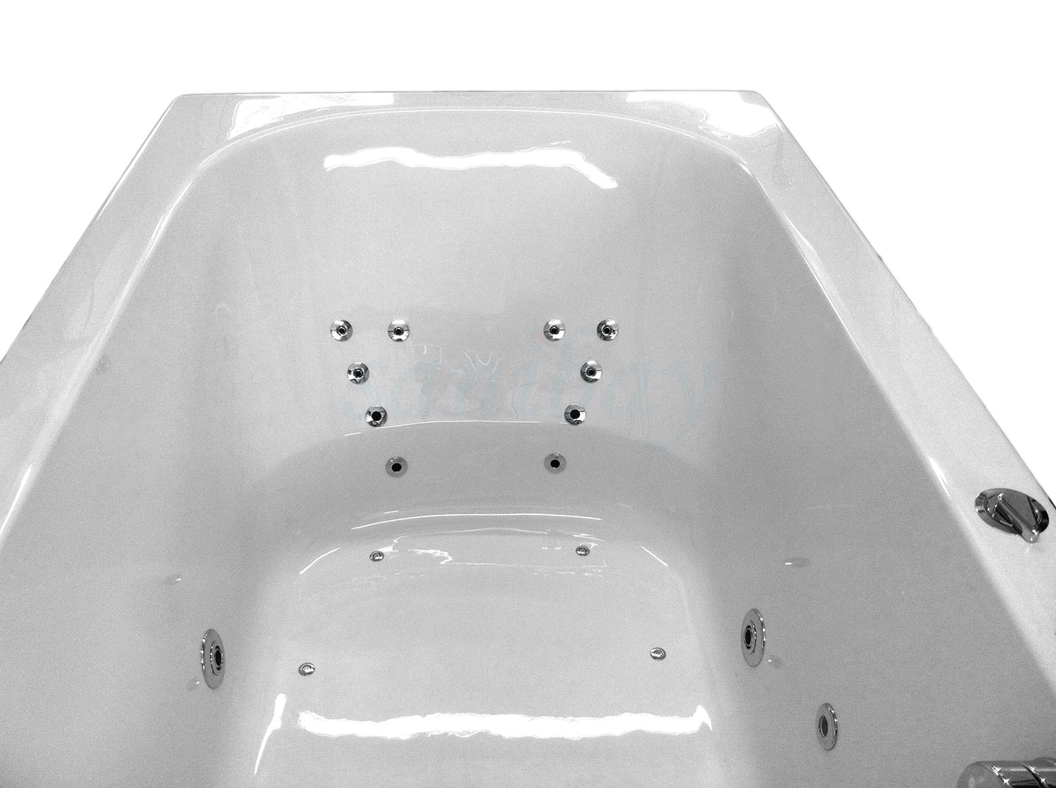 Beispiel 10 Badewanne mit Whirlpool Comfort